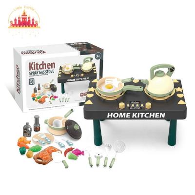 China High Quality Plastic Jet Gas Stove Plastic Toy Set Kids Kitchen Set SL10D185 for sale