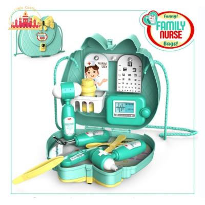 China Plastic Pretend To Play Educational Toys Family Nurse Plastic Bag For Children SL10G003 for sale