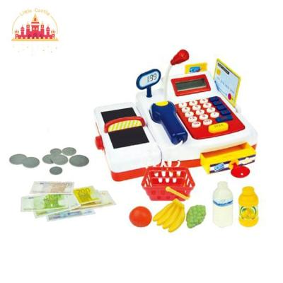 China Most popular electric cash register toy for kids pretend play set SL10D301 32*19*17cm for sale