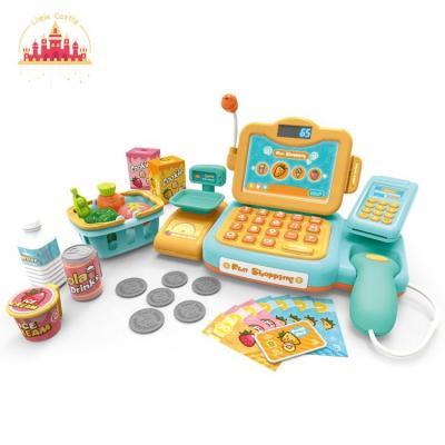 China Chinese smart voice recognition cash register toy with calculator for kids SL10D328 42.5*18.5*20.5cm for sale