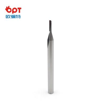 China External Rotating Tool PCD End Mill Single Flute zu verkaufen