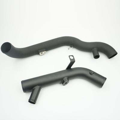 China Corrosion Resistant Powder Coated Heat Resistance Durable Black Black Turbo Intake Pipe for sale