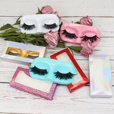 China China Reusable Customize Natural False Eyelash 3D Premium Lashes 25 Mm Mink Eyelashes for sale