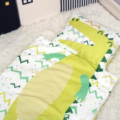 China Breathable Custom Soft Kids Warm Camping Animal Shaped Sleeping Bag With Pillow for sale