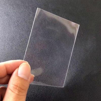 China High Quality Clear Waterproof Dustproof Gaming Toploader Card Holder Cases For Trading Cards for sale