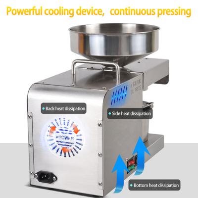 China Mini Avocado Coconut Oil Press 6 KG/H Coconut Oil Press Small Peanut Oil Extraction for sale