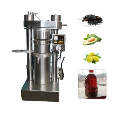 China Máquina fácil de la prensa de aceite hidráulico del extractor del aceite del uso para el aceite de sésamo en venta