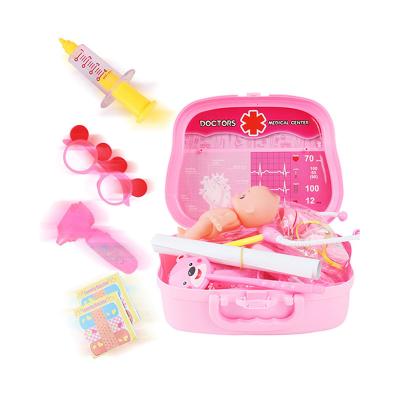 China Baby Toys Kids Educational Suitcase Pretend Doctor Toys , Baby Play / Little Doctor Toy Set for sale