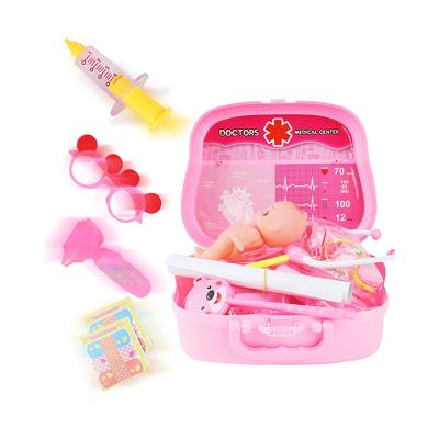 China Baby Toys Kids Educational Suitcase Pretend Doctor Toys, New Zambian Doctor Money Game Playset 2021/ for sale