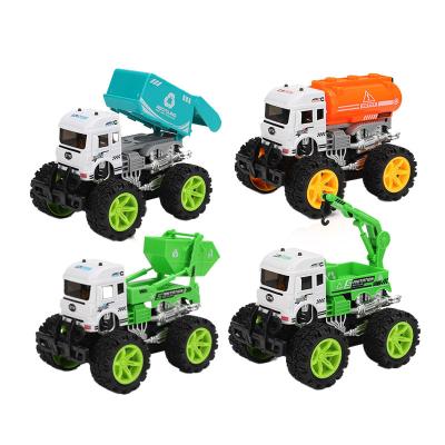 China Toy Kids Toy Friction Construction Engineering Diecast Car, Crane Dump Truck Disassembly Toys with Truck Diecast Toy Vehicles/ for sale