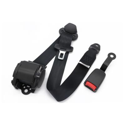 China Forklift/off road vehicles/commercial vehicle seat low price guaranteed quality 3 point emergency lock retractor seat belt for sale