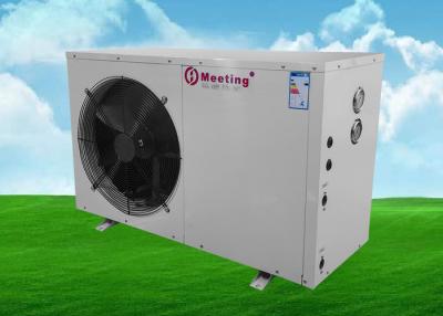 China 220V 1 Phase R407 R410A R744 Air Source Heat Pump Air Water Work With Gas Electric Heater for sale