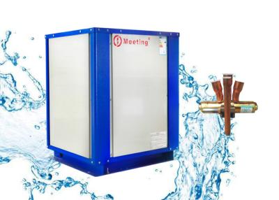 Chine Pompe à chaleur thermique de source d'eau de l'échangeur de chaleur d'étang de Geo 220V 7.5kw pour chauffer l'eau chaude à vendre