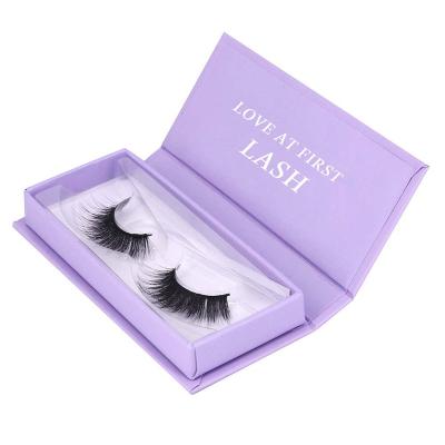 China Natural Cruelty Free Custom Long Lashes Packaging False Eyelash Extension for sale