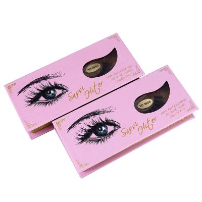 China New Crisscross Books of Clean Lashes Custom Brand Packaging 3d Mink Lashes for sale