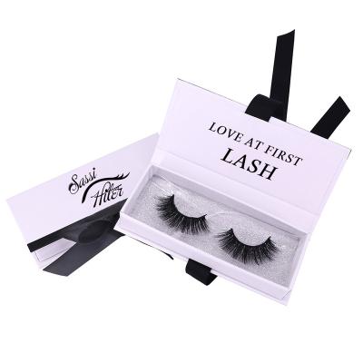 China Long Lashes Natural Bottom Mink Lashes With Custom Logo 3d Siberian Mink Lashes for sale