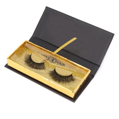 China Wholesale Natural 3d Strip Long Light Mink Lashes Own Brand Mink Lashes for sale