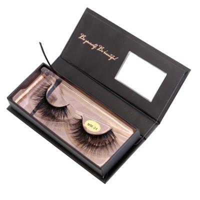 China Long Natural Clean Brand Private Label 3d Eye Lashes False Eyelashes for sale