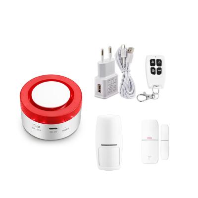 China Best ABS+Acrylic alarmas, DIY home alarm kit, home burglar security alarm system for sale