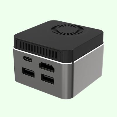 China For Best Business Performance Ultra-small Fanless PC LPDDR4 J4125 8GB Ram Nuc Mini PC X86 For Office Business for sale