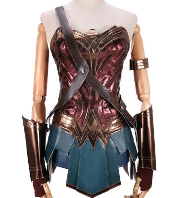 China One Piece Polyester Jumpsuit Justice League Cosplay Wonder Woman Stage Performance Costumes For Men And Ladies for sale