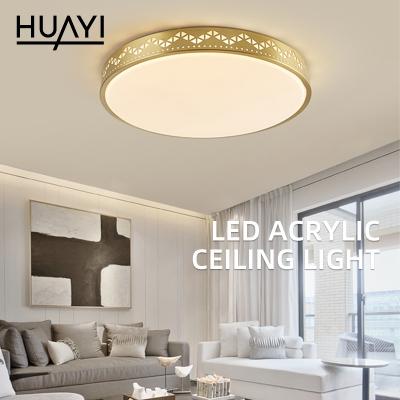 China HUAYI Wholesale Outdoor Mounted Indoor 18w Bedroom Lighting Modern Bedroom Living Room LED Ceiling Lamp for sale