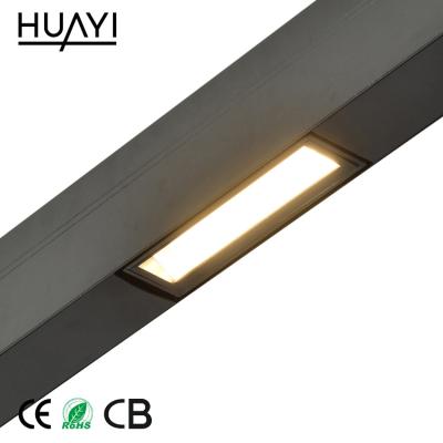 China High Quality Modern Aluminum LED Linear Pendant Light for Office Decor for sale