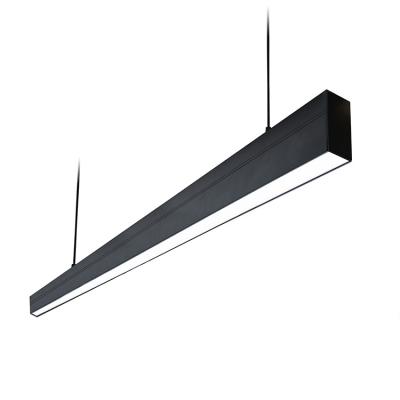 China HUAYI Office High Quality Products Modern Linear Light Aluminum Desk LED Pendant Lighting for sale