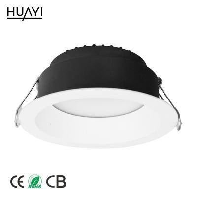 China Modern HUAYI Indoor Downlight Multifunctional Led Downlight Has Code Switch Color Temperature for sale