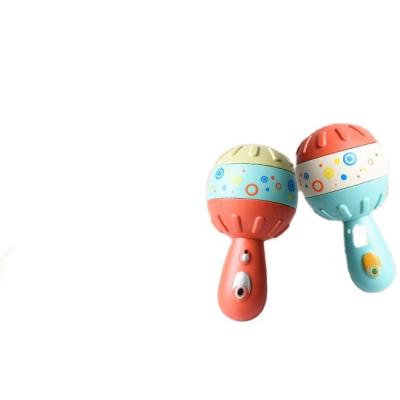 China Environmentally Friendly Baby Rattle Jingle Stick Newborn Musical Instrument Toy Infant Shaking Noise Making Education Toys for sale