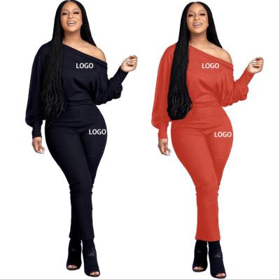 China Breathable Female High Waist Ribbed Color Soild Color Soild Overalls Autumn Pants Woman Tight Rompers Female Ribbed Breathable Jumpsuits for sale