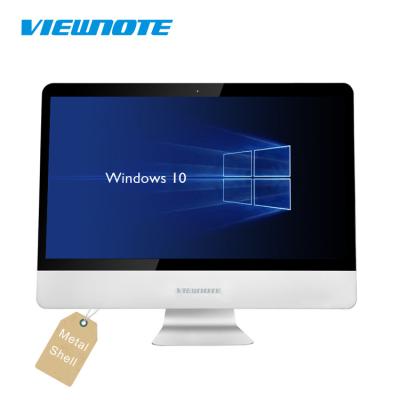 China Viewnote 21.5 Inch Slim Full HD i3 3110M /i5 3320M /i7 3540M Aluminum Desktop Computer Build In Camera Case All In One PC for sale