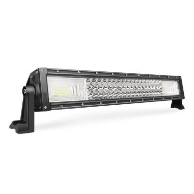 China 22Inch 270W Triple Array LED Light Bar Strip Grow Light Bar Semi Truck Light Bar 560*82*88mm for sale