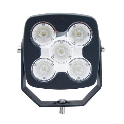 China Tractor Offroad Work Vehicles 5Inch 50W LED Light 4x4 LED Spotlight Work Light 12V LED Driving Light For Offroad Vehicle for sale