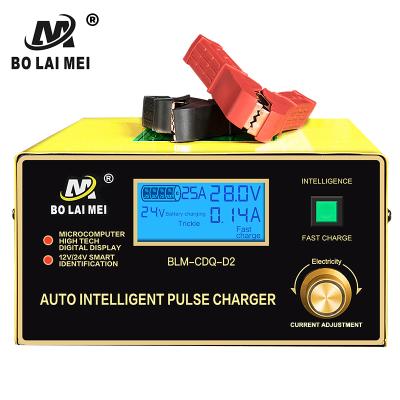 China 25A AGM metal pulse repair high power golfcart pulse repair charger for battery charger for sale