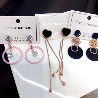 China Simple She Funs Value Cheap Big Circle Earrings Women Good Quality Fashion Earrings Wholesale Bulk Jewelry for sale