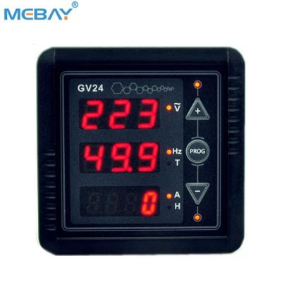 China Mebay 78mm*78mm*63mm Generator Genset Digital Panel Meter GV24 MKII Manufacturer Direct Selling for sale