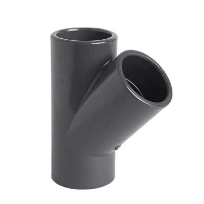 China Plug Glue Connection Water Supply UPVC Plastic Pipe Fittings 25 Mm PVC 0ipe Fitting 1/2 Inch PVC Tubing Pipe Fittings for sale