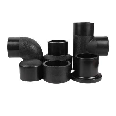 China PN16 Reducer HDPE Butt Fusion Pipe Fitting1.5 Inch HDPE Pipe Fitting Butt Fusion HDPE Pipe Fittings for sale