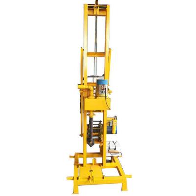 China Building Material Shops Electric Folding Type Well Drilling Rig Portable Cheap Water Drilling Home Use for sale