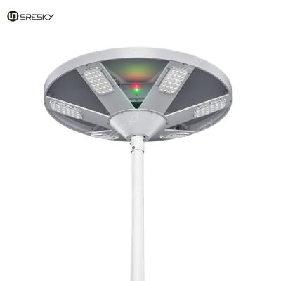 China ROAD 2021 wide angle led outdoor solar UFO lights china solar light ip65 waterproof ip65 for sale