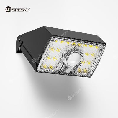 China Newest Square Public/Yard/Garden Square Plaza Lights Solar Outdoor Garden Waterproof Security Wall Lights for sale