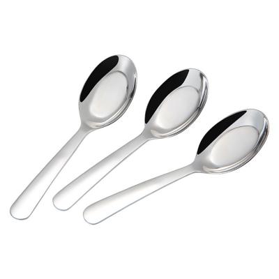 China Sustainable Low Price High Quality Stainless Steel Customized Handle Round Spoon for sale