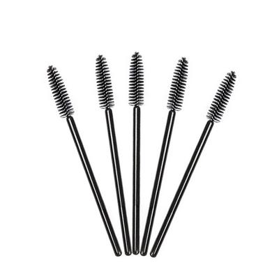 China Wholesale Plastic and Cotton Eyelash Brush Eyebrow Eyelash Brush for Eyelash Extension for sale