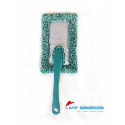 China Car Automobile Chenille Hand Cleaning Electrostatic Cloth With Handle Mini Brush Household Clean Cloth for sale