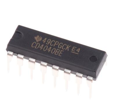 China Excellent Quality IC Chip CD4040BE Integrated Circuit 28-PDIP Wholesale Price Microcontroller 2 Mm for sale