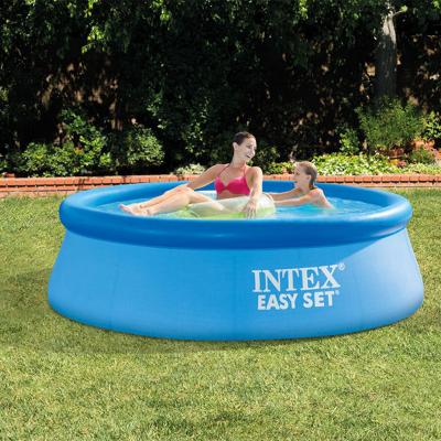 China INTEX 28110 Pisina High Quality Adult Outdoor PVC Inflatable Swimming Portable Pool 244cmX76cm for sale