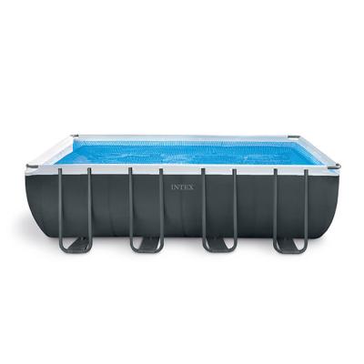 China Intex 26356 Water Fun Piscina Above Rectangular Outdoor Frame Ground Garden Pools Swimming for sale