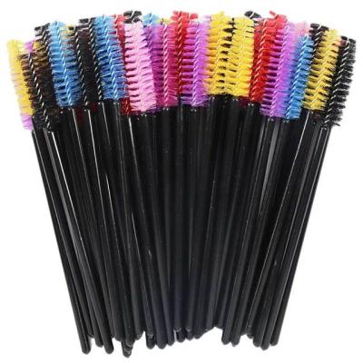 China Disposable Lash Extension Eyebrow Brush Mascara Wand Applicator Eye Lash Brush Set Cosmetic Makeup Tools for sale