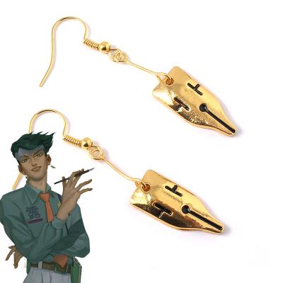 China Weird Cosplay Accessories Kakyoin Noriaki Cherry Earrings Ear Clip Jewelry FASHIONABLE Anime JoJos Adventure Cosplay for sale